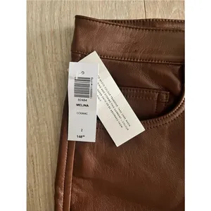 Aritzia Wilfred Women’s The Melina Pant Cognac - Size 2 NWT thumbnail 6
