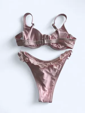 Pink Target Bikini Set thumbnail 2