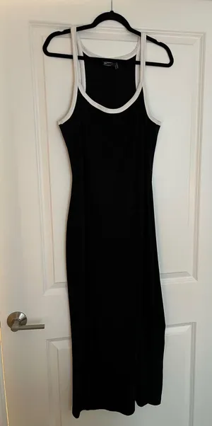 ASOS Ribbed Dress thumbnail 1