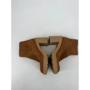 Dolce Vita Caster H2O Boots Womens 9 Brown Suede Waterproof Lug Sole Boho thumbnail 8