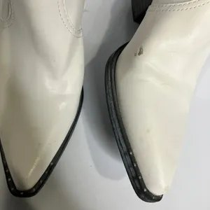 Circus by‎ Sam Edelman white whistler boots women's size 8 western trendy thumbnail 3