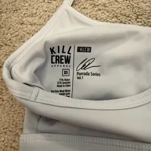Kill Crew White Sports Bra! Cross listed on Mercari! thumbnail 3
