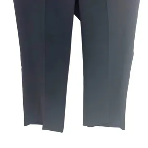 Amanda Uprichard‎ Trouser Dress Pants Cropped Capri Classic Black Size Large thumbnail 4