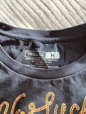 Troll Co Crop Tee Black Size M thumbnail 2
