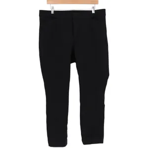 Old Navy Pixie Skinny High Rise Pants Black Ankle Trousers Size 16 SSA086 thumbnail 2
