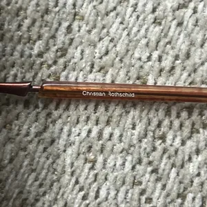 Christian Rothschild bronze reddish Vintage Sunglasses Frames thumbnail 7