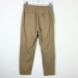 Uniqlo Tan Utility Style Pull On Pants thumbnail 3