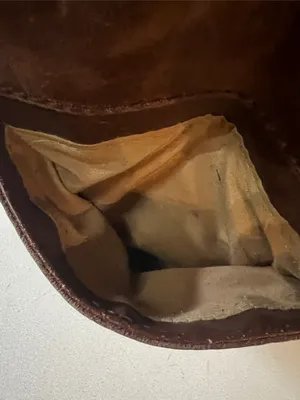 The Sak Two-Tone Brown and Black Leather Tote thumbnail 11