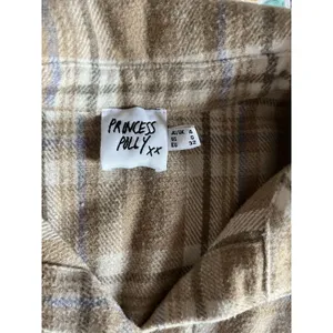 PRINCESS POLLY Mila Plaid Oversized Flannel Button-up Shirt Shacket Size 0 thumbnail 7