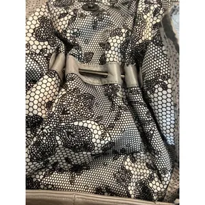 Betsey Johnson Crystal Dreams ‎ Leather Drawstring Shoulder Handbag Purse thumbnail 8