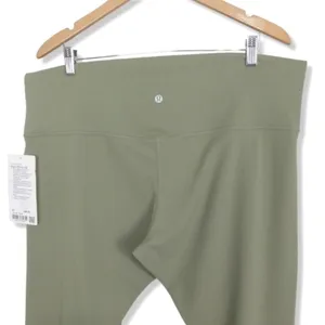 NWT Lululemon Align HR Pant 25" in‎ Rosemary Green thumbnail 3