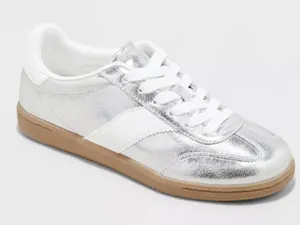 Universal Threads silver sneakers 7.5 thumbnail 1