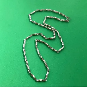 Titanium Steel Link Chain Necklace for Men Women,Unisex Punk Hip Hop Necklace thumbnail 4