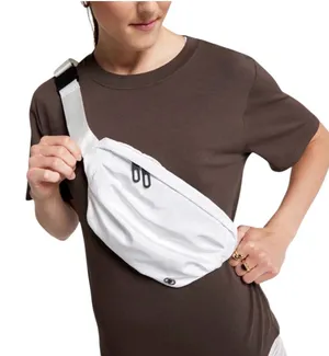 Calia by Carrie Underwood White Nylon Sling Bag Fanny Pack thumbnail 1