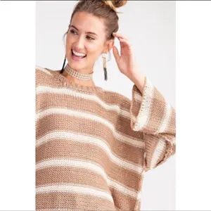 ✨ Easel Striped Oversized Sweater✨ thumbnail 5