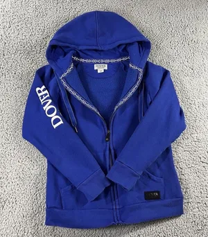 Dover Saddlery‎ Hoodie Women XS Full Zip Preppy Equestrian Barn Outdoors Classic thumbnail 1