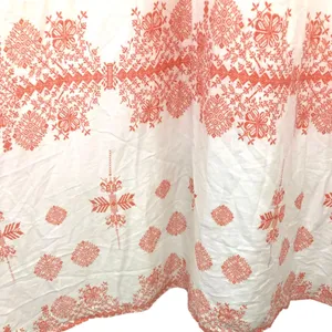 BB Dakota Havana Floral Maxi Dress NWT Size 10 White Peach Boho V-Neck thumbnail 10