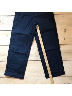 A New Day NWT Navy Women's High Rise Chino Pants Size 4R thumbnail 11