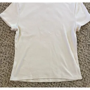 Old‎ Navy Women's Tan Cropped Snug Ribbed Short Sleeve Tee Size Medium thumbnail 10