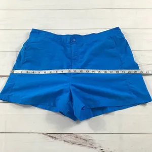 Land's End Blue Cargo Shorts Women 12 thumbnail 6