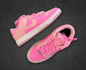 Nike New iD By Dunk Low Reverse Pinks thumbnail 2