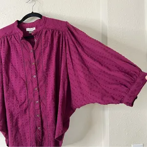 Pilcro by Anthropologie Tavi Button Down Blouse thumbnail 8