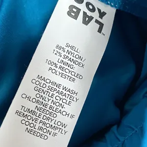 Joy Lab Women High Waist Nylon Shorts Lined Size‎ XL Blue Outdoor Athleisure Gym thumbnail 8