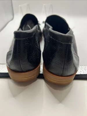 Free People x Jeffrey Campbell pebbled leather Kiltie Moc toe loafer size 8 M thumbnail 4
