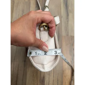 Anthropologie Crossbody Satchel Bag Blush Pink Faux‎ Leather Mini Messenger thumbnail 12