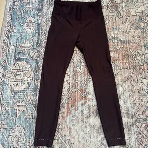 Lululemon Zoned In Tight 27" Plum Shadow Size 10 thumbnail 11