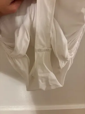 Loft White Bodysuit thumbnail 4