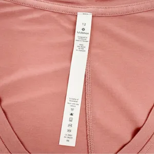 Lululemon Up for Down Time Short Sleeve Pink Pastel thumbnail 11