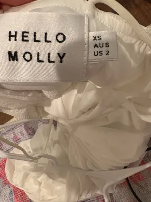 Hello Molly White Mini Dress thumbnail 4