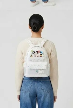 Disney 100 Loungefly Birthday Cake Mini Backpack Mickey Minnie Anniversary thumbnail 1