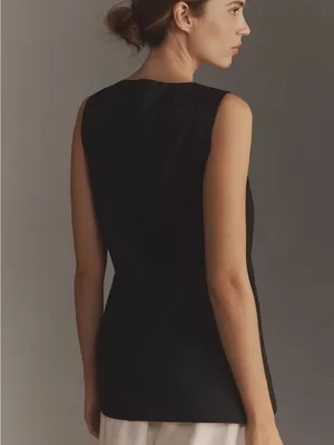 Maeve Button Front Vest thumbnail 3