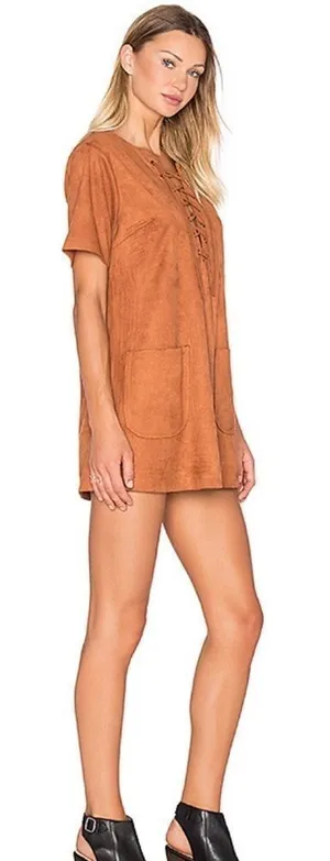 Raga Little Rock Dress in Camel‎ nwt thumbnail 1