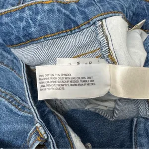 NWT Universal‎ Thread High Rise 90s Straight Leg Jeans Comfort Stretch W24 thumbnail 8