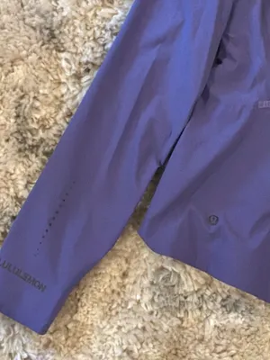 #44 NWOT Lululemon Fast And Free Windbreaker Women's Purple Active Jacket Size 4 thumbnail 10
