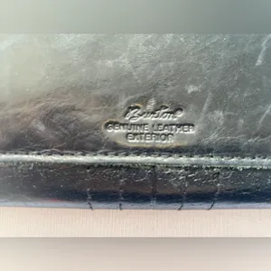 Burton Genuine Leather Exterior Black Wallet‎ thumbnail 6