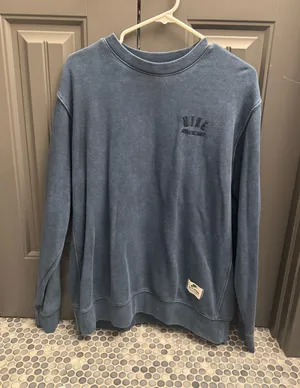 Vintage Nike Crewneck Blue Size L thumbnail 1