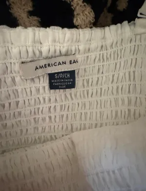 American eagle white mini dress thumbnail 3