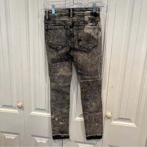 Vervet‎ Black/Gray Distressed Jeans Size 24 thumbnail 2