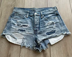 American Eagle Size 2 Vintage Hi-Rise Festival Shorts thumbnail 1