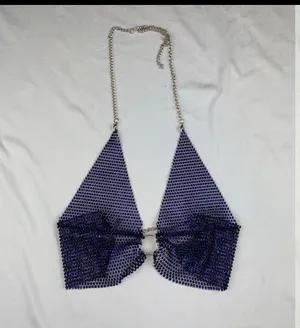 NEW Gem Bralette Purple thumbnail 4