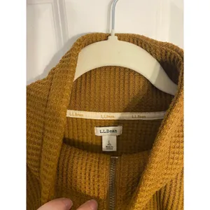L. L Bean Women's Birchwood Brushed Waffle Anorak Size L thumbnail 9