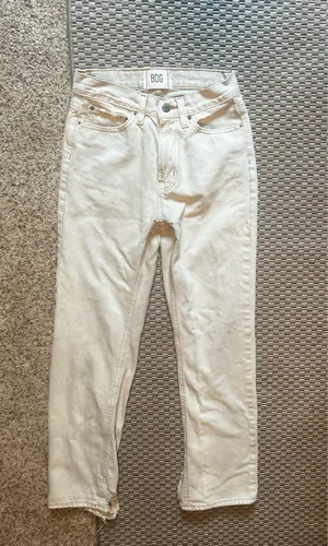 BDG Jeans Straight Cream Denim thumbnail 1