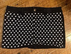 Royal Bones by Daang gothic steampunk M stars micro skirt thumbnail 1