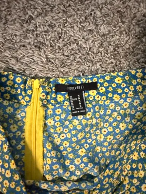 Forever 21 Floral midi skirt thumbnail 2