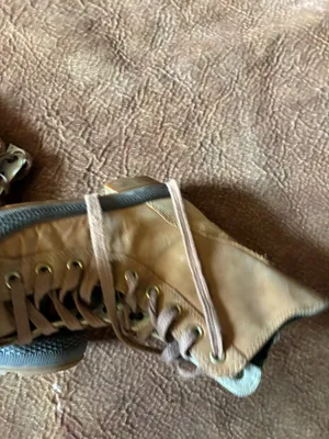 Converse combat / rain boot style lace up shoes size 7.5 I bought these back in 2017 uses so I'm pretty sure they are an older style! thumbnail 5
