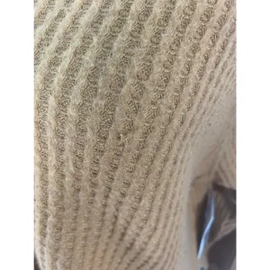 NWT | Women’s Abound Waffle Knit‎ Long Sleeve Henley Cropped Sweater thumbnail 4
